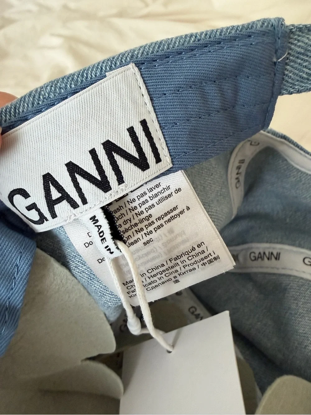Gianni denim cap